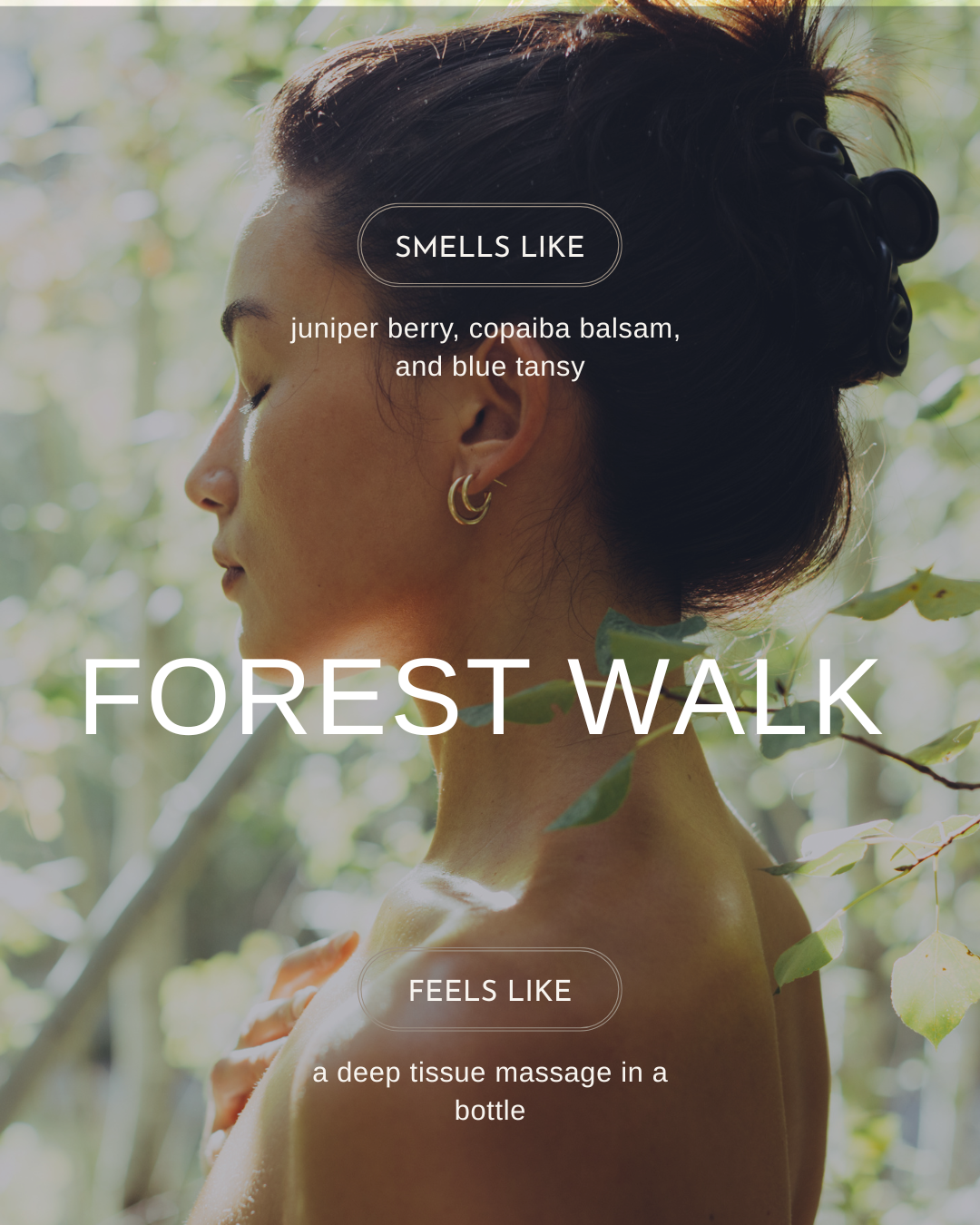 Forest Walk Natural Perfume Oil – Botanical Fragrance