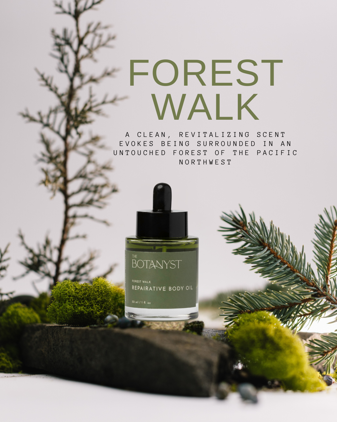 Forest Walk Repairative Body Oil – Natural Skin Barrier Treatment